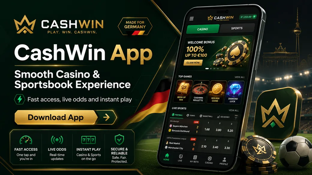 CashWin registrierung Deutschland
